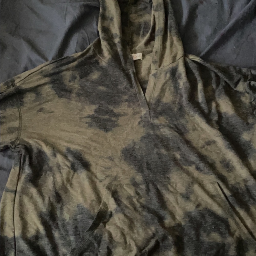 Camo sweater
